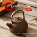 Wholesale ceramic teapots household kitchen cook hot water bottle fire charcoal burning electric furnace heating ceramic pots